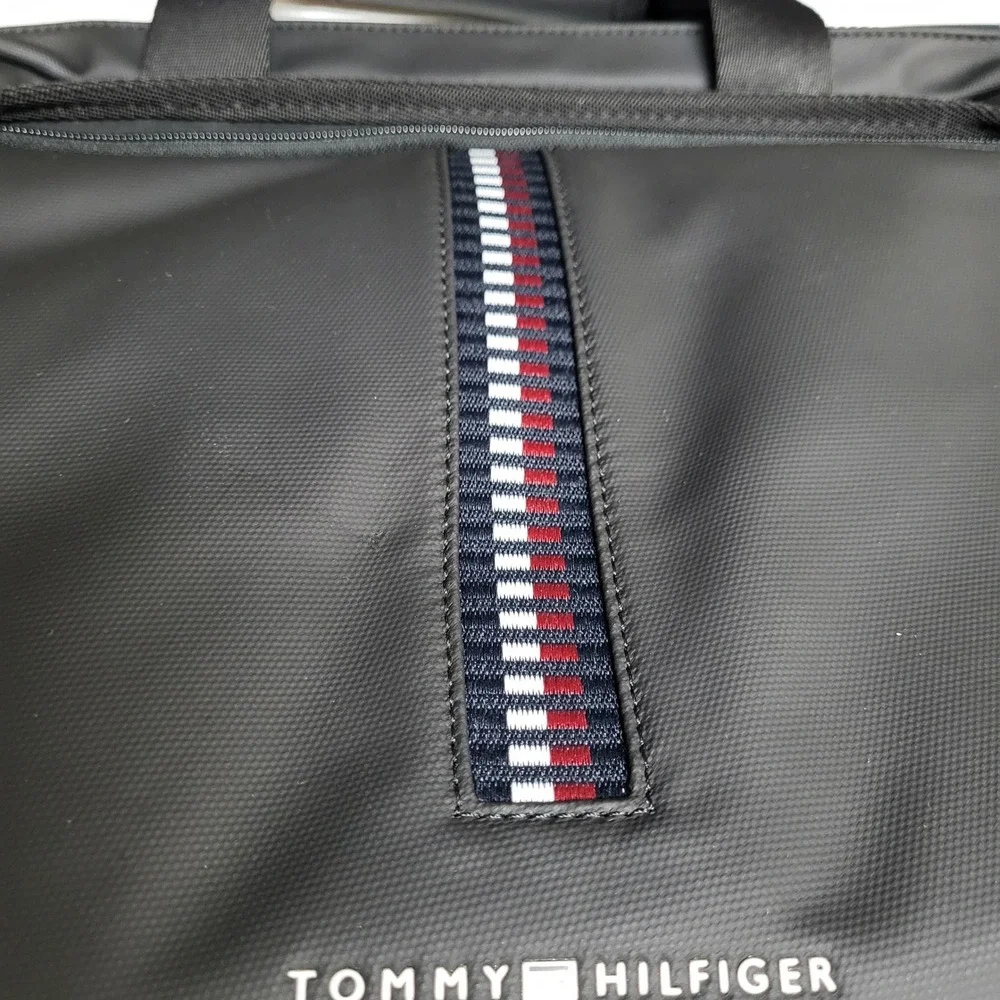 NEW Tommy Hilfiger Black Nylon 16